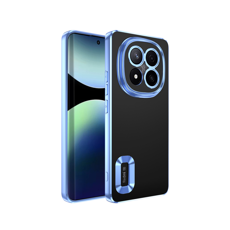Xiaomi Redmi Note 14 Pro Plus Kılıf Kamera Korumalı Logo Gösteren Zore Omega Kapak - 7