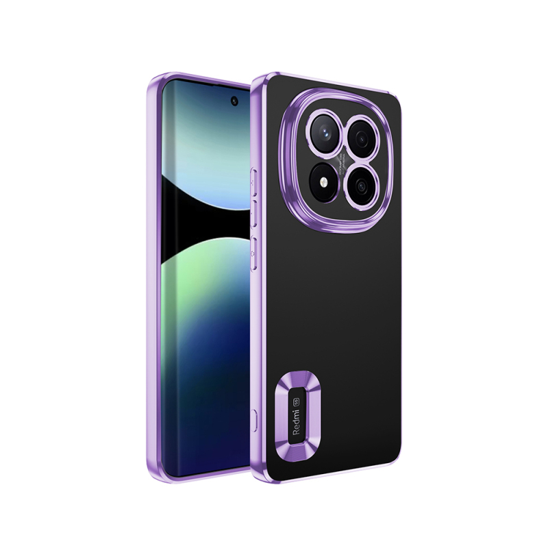 Xiaomi Redmi Note 14 Pro Plus Kılıf Kamera Korumalı Logo Gösteren Zore Omega Kapak - 4