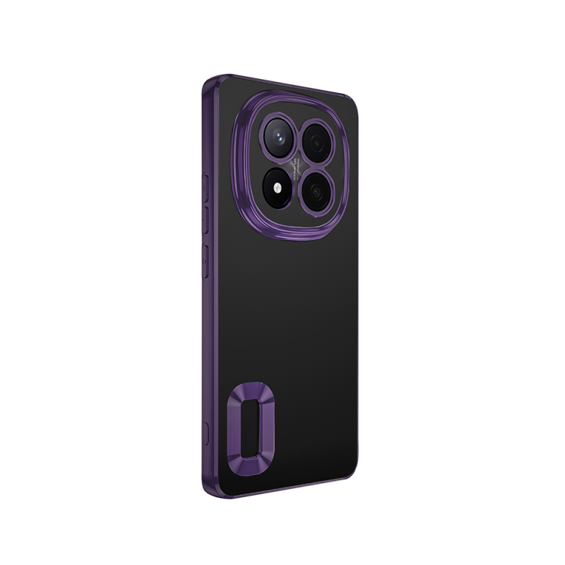 Xiaomi Redmi Note 14 Pro Plus Kılıf Kamera Korumalı Logo Gösteren Zore Omega Kapak - 15