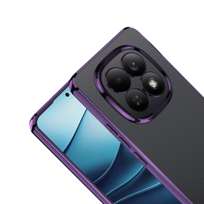 Xiaomi Redmi Note 15 4G Case with Camera Protection and Logo Display - Zore Omega Cover - 15