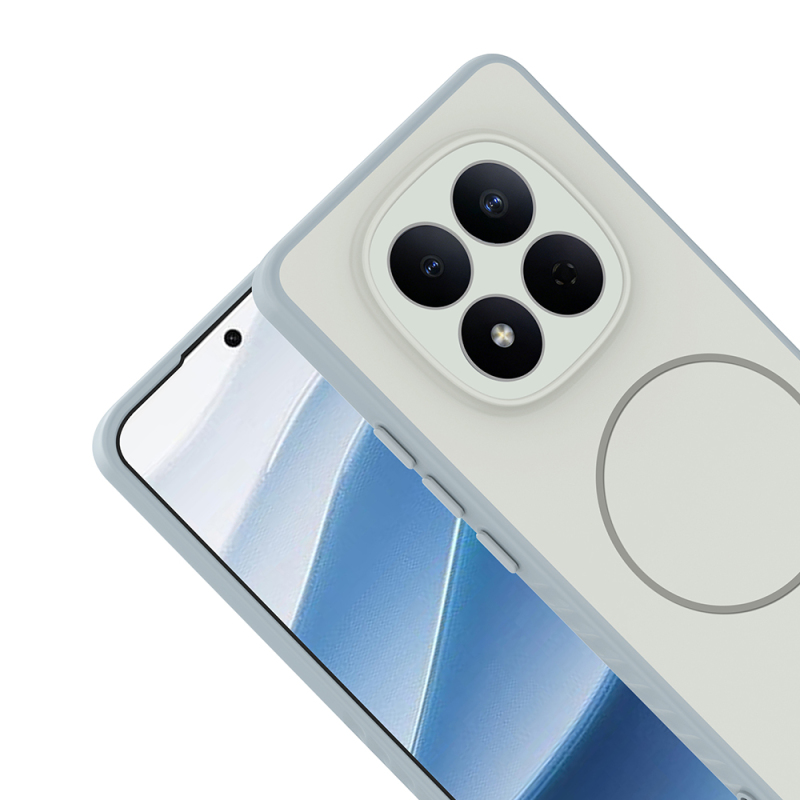 Xiaomi Redmi Note 15 4G Case with M-safe Charging Feature Zore Tea Cover - 10