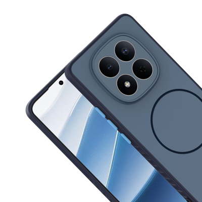 Xiaomi Redmi Note 15 4G Case with M-safe Charging Feature Zore Tea Cover - 11