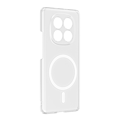 Xiaomi Redmi Note 15 4G Kamera Korumalı M-Safe Şarj Özellikli Şeffaf Zore London Sert PC Kapak - 3