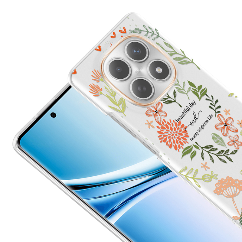 Xiaomi Redmi Note 15 4G Kılıf Kamera Korumalı Desenli Zore Klip Kapak - 9