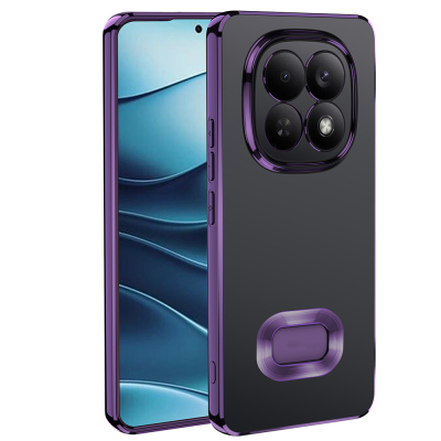 Xiaomi Redmi Note 15 4G Kılıf Kamera Korumalı Logo Gösteren Zore Omega Kapak - 4