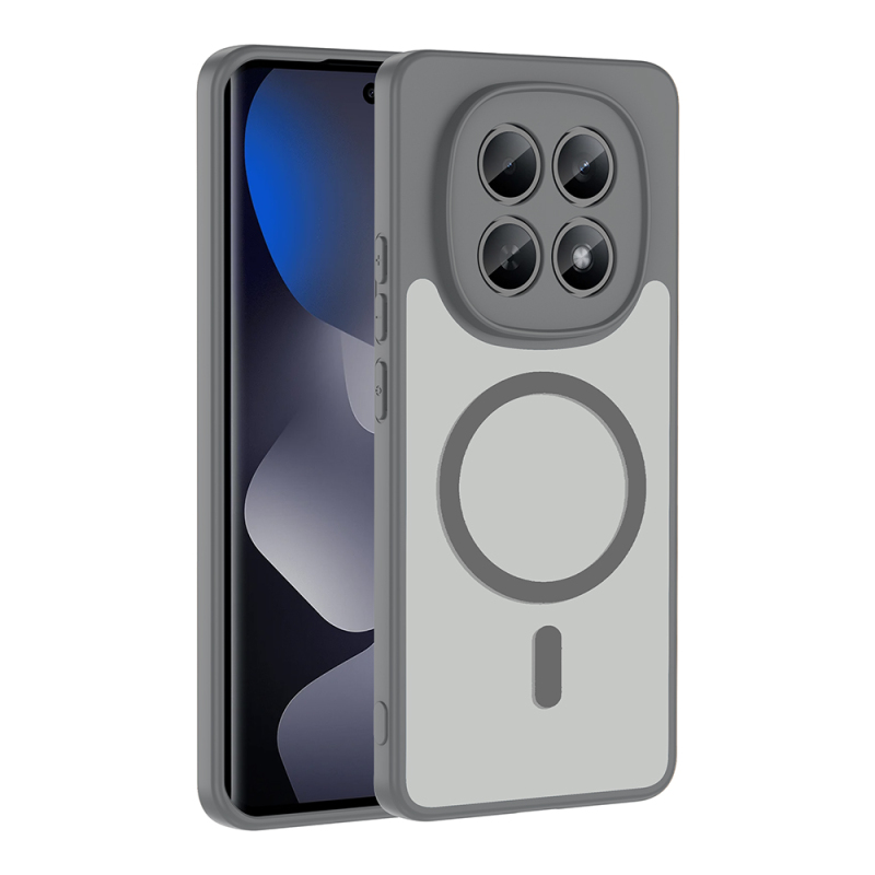 Xiaomi Redmi Note 15 4G Kılıf M-safe Şarj Özellikli Zore Babet Kapak - 4