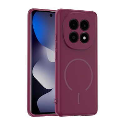 Xiaomi Redmi Note 15 4G Kılıf M-safe Şarj Özellikli Zore Meta Kapak - 1