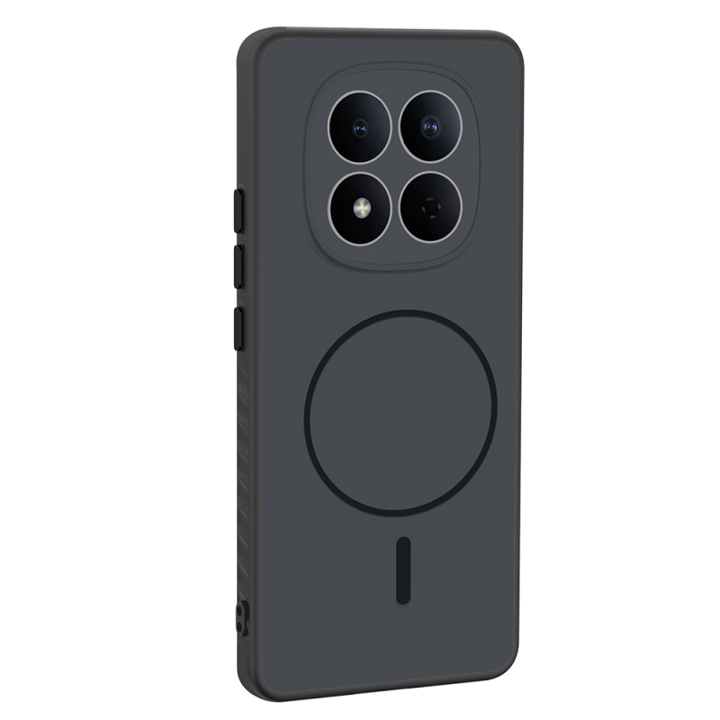 Xiaomi Redmi Note 15 4G Kılıf M-safe Şarj Özellikli Zore Tea Kapak - 9