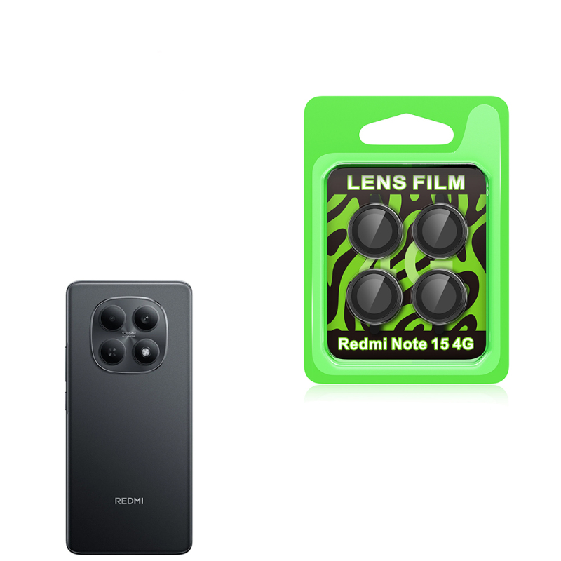 Xiaomi Redmi Note 15 4G Zore CL-07 Kamera Lens Koruyucu - 1