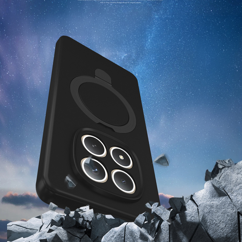 Xiaomi Redmi Note 15 5G Case M-safe Charging Stand Zore Samara Cover - 7