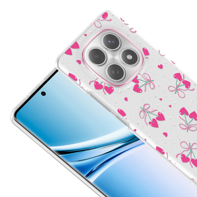 Xiaomi Redmi Note 15 5G Case with Camera Protection, Patterned Zore Clip Cover - 10
