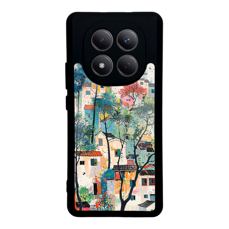 Xiaomi Redmi Note 15 5G Case with Camera Protection, Patterned Zore Lusi Cover - 4