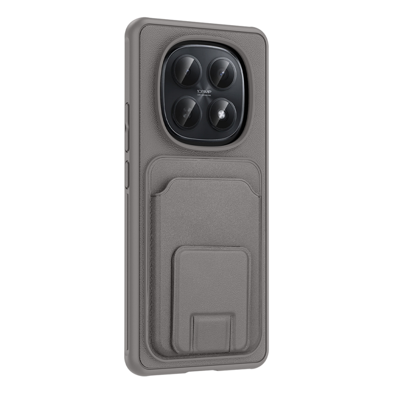 Xiaomi Redmi Note 15 5G Case with Card Holder TPU Zore Bikart Cover - 10