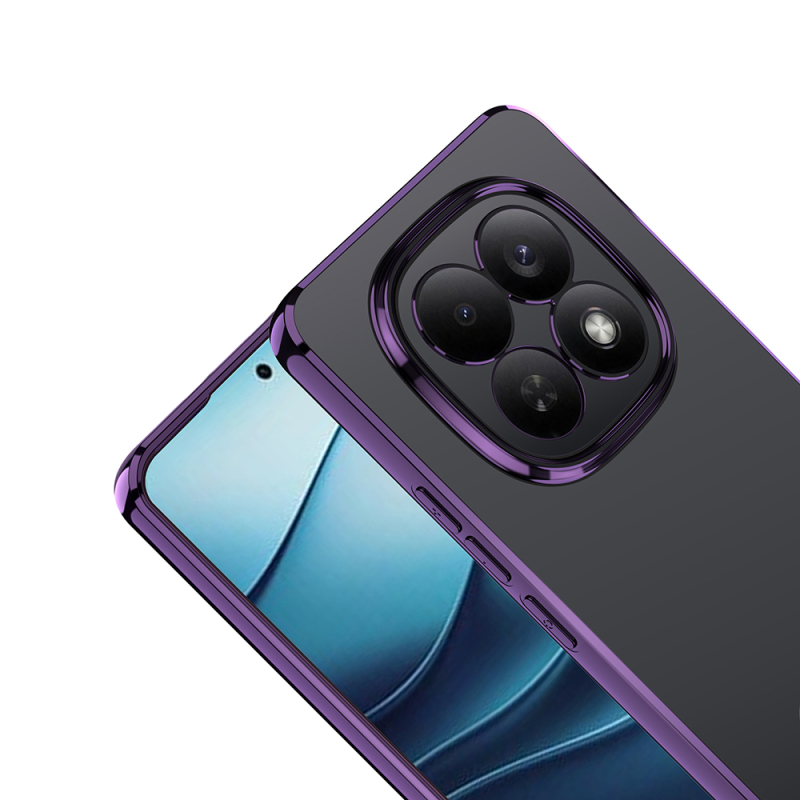 Xiaomi Redmi Note 15 5G Kılıf Kamera Korumalı Logo Gösteren Zore Omega Kapak - 11