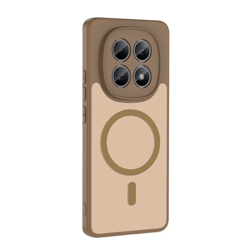 Xiaomi Redmi Note 15 5G Kılıf M-safe Şarj Özellikli Zore Babet Kapak - 7