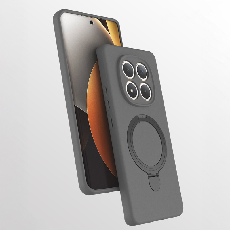 Xiaomi Redmi Note 15 Pro 4G Case M-safe Charging Stand Zore Samara Cover - 3