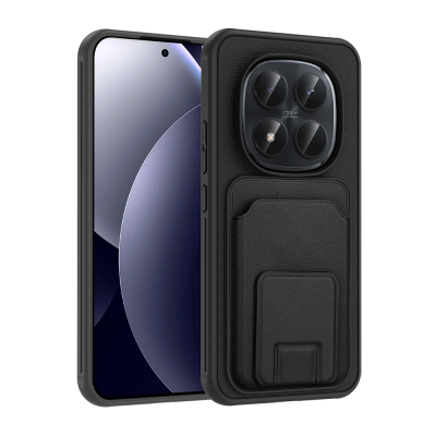 Xiaomi Redmi Note 15 Pro 4G Case with Card Holder TPU Zore Bikart Cover - 11