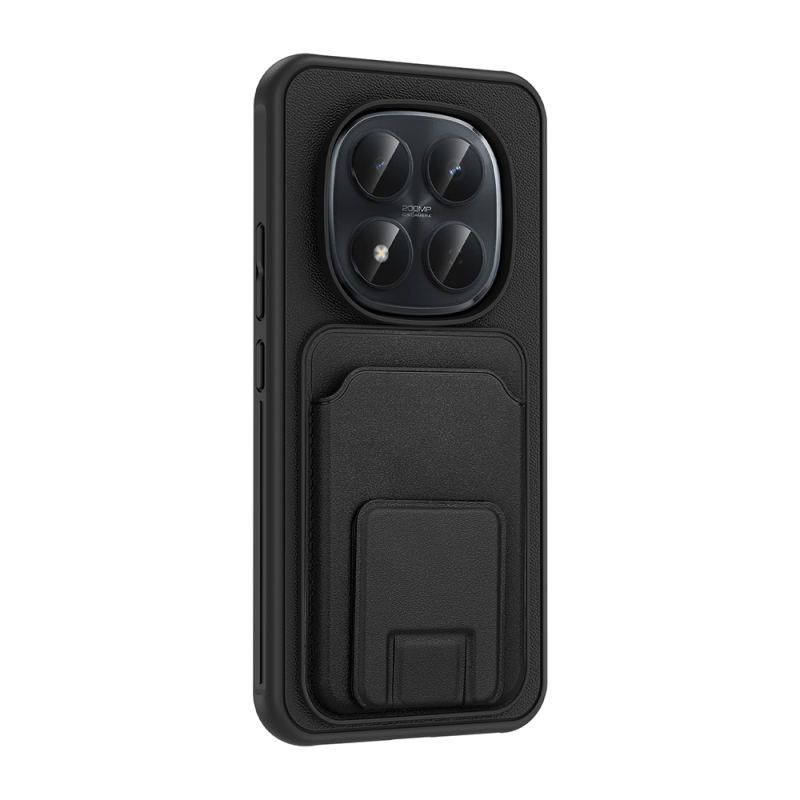 Xiaomi Redmi Note 15 Pro 4G Case with Card Holder TPU Zore Bikart Cover - 13