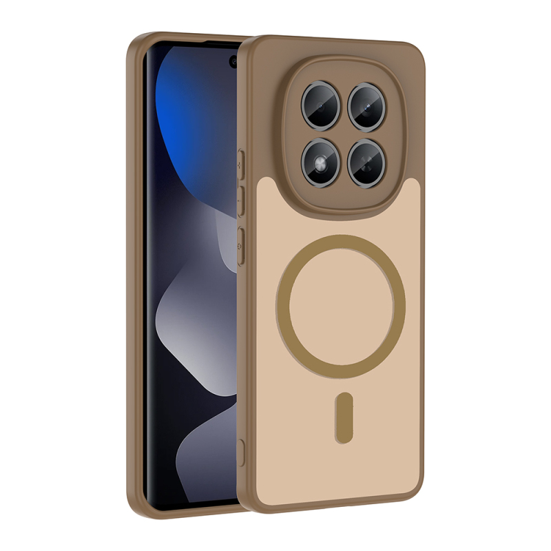 Xiaomi Redmi Note 15 Pro 4G Case with M-safe Charging Feature Zore Flat Cover - 3