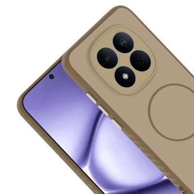 Xiaomi Redmi Note 15 Pro 4G Case with M-safe Charging Feature Zore Tea Cover - 12