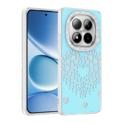 Xiaomi Redmi Note 15 Pro 4G Kılıf Damla Taşlı Zore Rivas Sert PC Kapak - 2