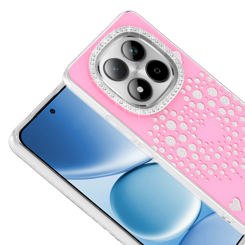 Xiaomi Redmi Note 15 Pro 4G Kılıf Damla Taşlı Zore Rivas Sert PC Kapak - 8