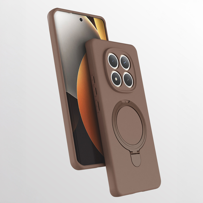 Xiaomi Redmi Note 15 Pro 4G Kılıf M-safe Şarj Özellikli Standlı Zore Samara Kapak - 4