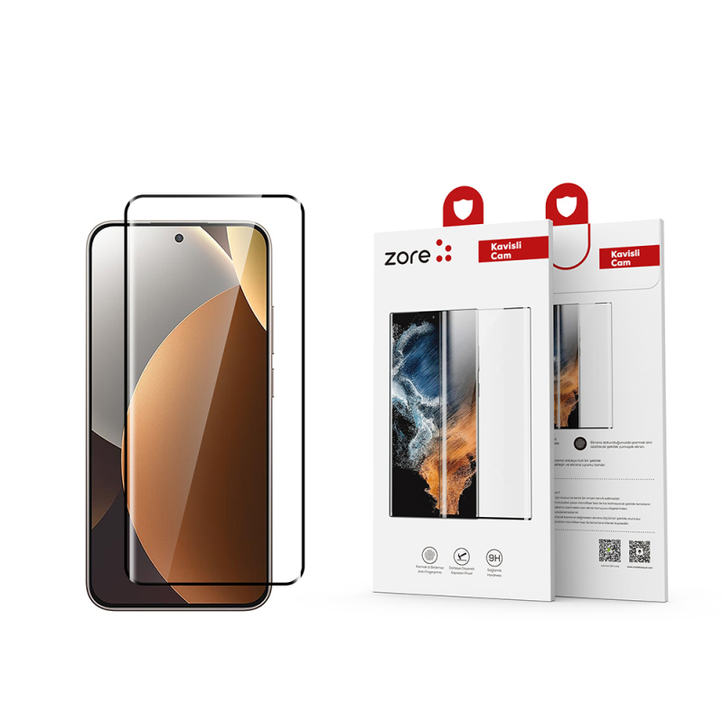 Xiaomi Redmi Note 15 Pro 4G Zore Full Adhesive Tempered Glass Screen Protector - 1
