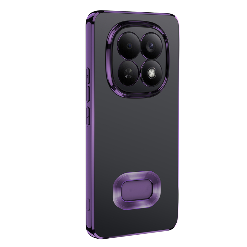 Xiaomi Redmi Note 15 Pro Case with Camera Protection and Logo Display - Zore Omega Cover - 15