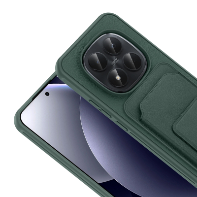 Xiaomi Redmi Note 15 Pro Case with Card Holder TPU Zore Bikart Cover - 9