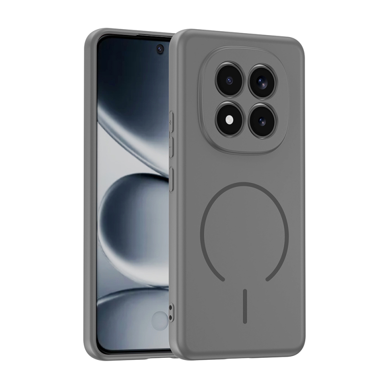 Xiaomi Redmi Note 15 Pro Case with M-safe Charging Feature Zore Meta Cover - 4