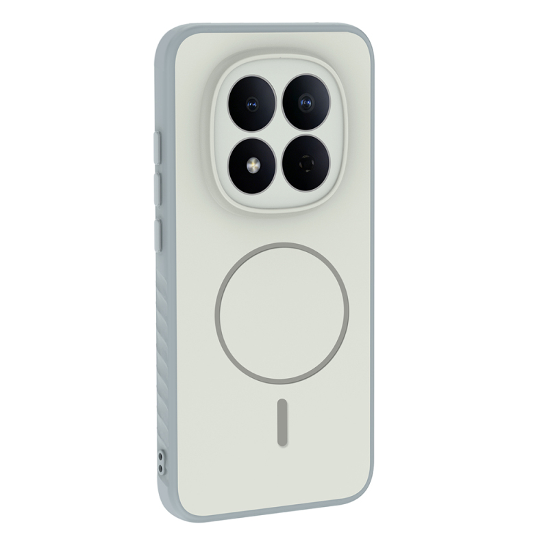 Xiaomi Redmi Note 15 Pro Case with M-safe Charging Feature Zore Tea Cover - 6