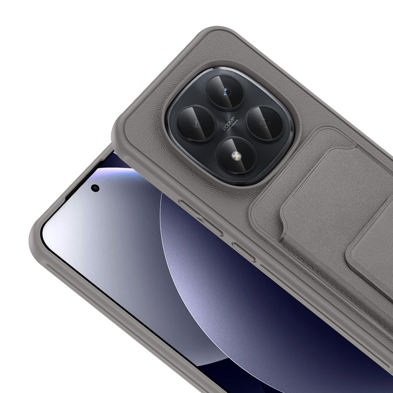 Xiaomi Redmi Note 15 Pro Kılıf Kartlıklı TPU Zore Bikart Kapak - 3