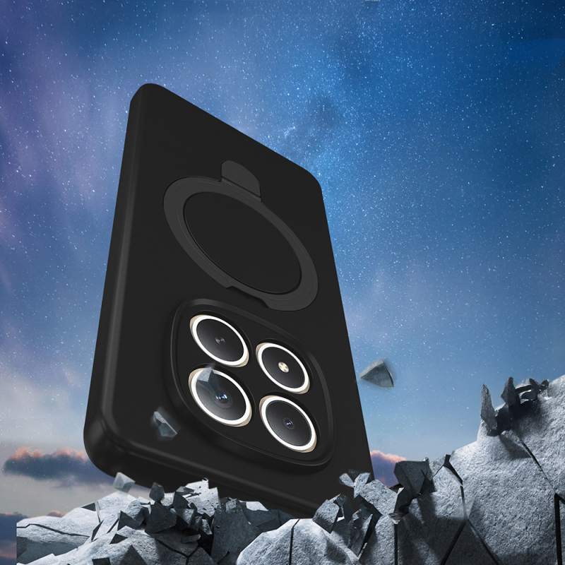 Xiaomi Redmi Note 15 Pro Kılıf M-safe Şarj Özellikli Standlı Zore Samara Kapak - 5