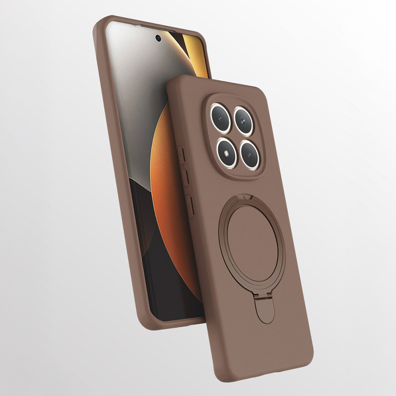 Xiaomi Redmi Note 15 Pro Kılıf M-safe Şarj Özellikli Standlı Zore Samara Kapak - 1