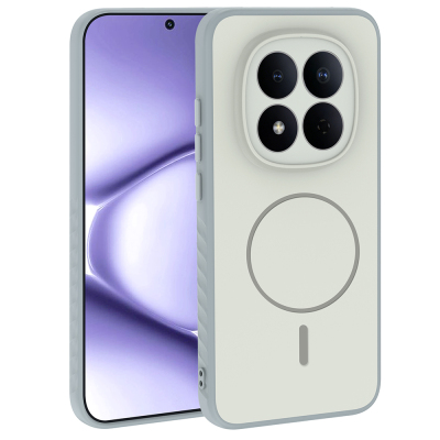 Xiaomi Redmi Note 15 Pro Kılıf M-safe Şarj Özellikli Zore Tea Kapak - 3