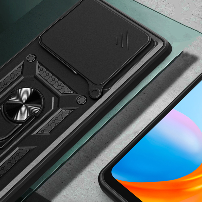 Xiaomi Redmi Note 15 Pro Plus Case with Magnetic Stand and Camera Protection Zore Sliding Vega Cover - 5