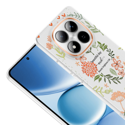 Xiaomi Redmi Note 15 Pro Plus Kılıf Kamera Korumalı Desenli Zore Klip Kapak - 12