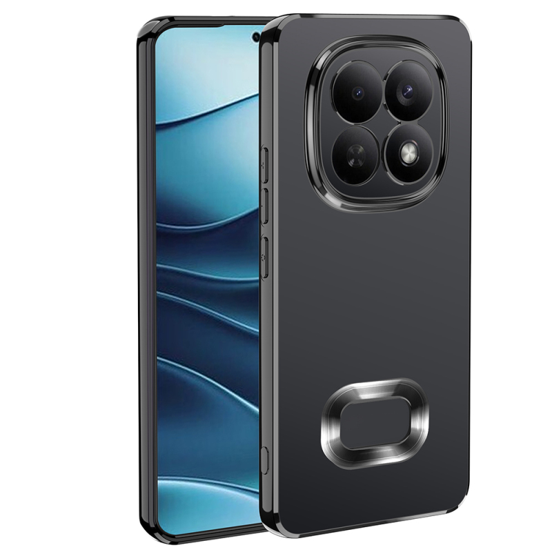 Xiaomi Redmi Note 15 Pro Plus Kılıf Kamera Korumalı Logo Gösteren Zore Omega Kapak - 5