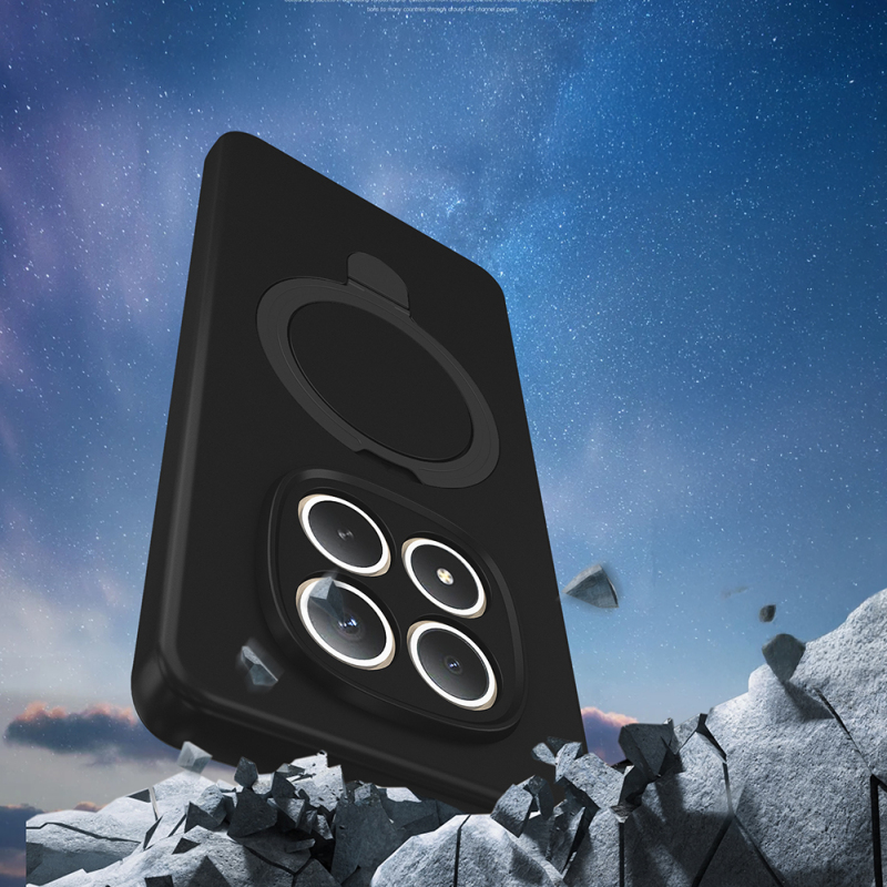 Xiaomi Redmi Note 15 Pro Plus Kılıf M-safe Şarj Özellikli Standlı Zore Samara Kapak - 5