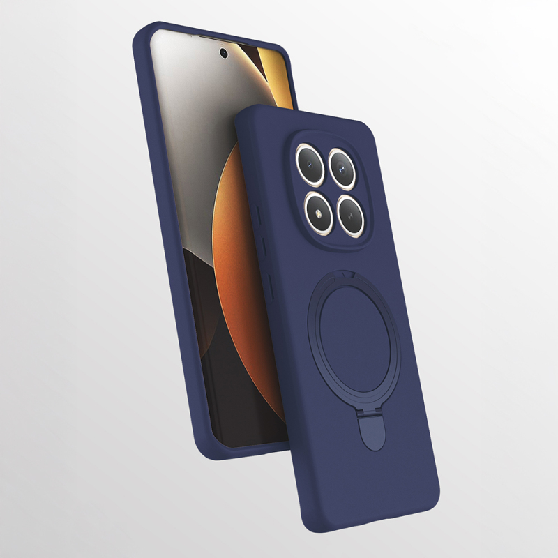 Xiaomi Redmi Note 15 Pro Plus Kılıf M-safe Şarj Özellikli Standlı Zore Samara Kapak - 1