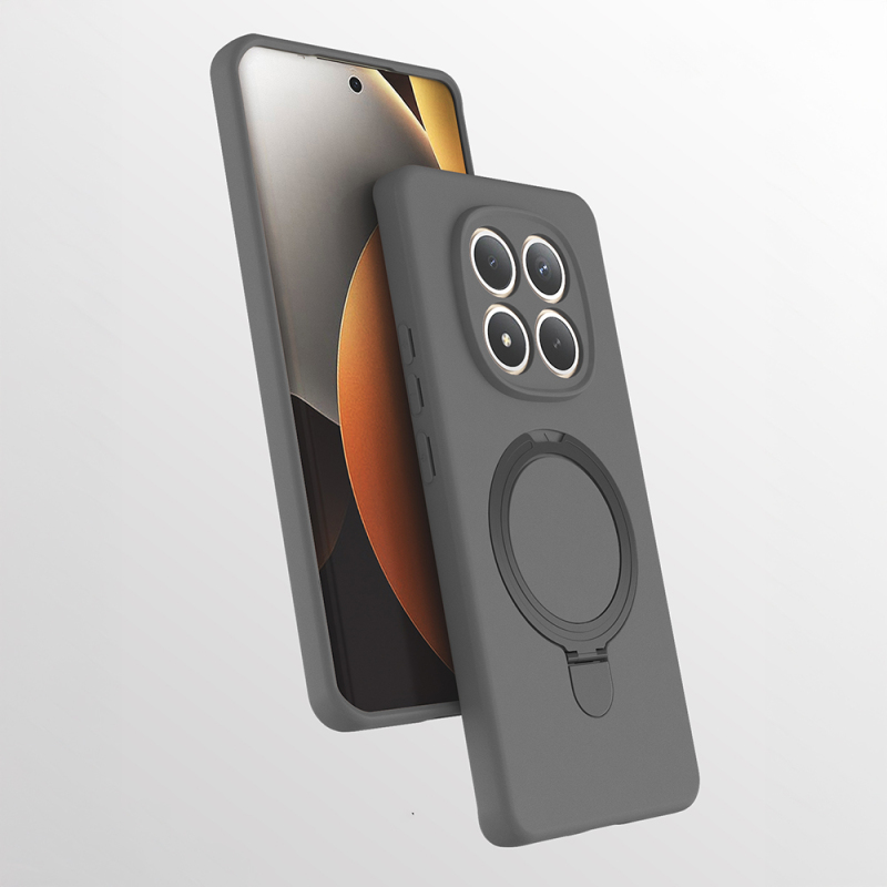 Xiaomi Redmi Note 15 Pro Plus Kılıf M-safe Şarj Özellikli Standlı Zore Samara Kapak - 4