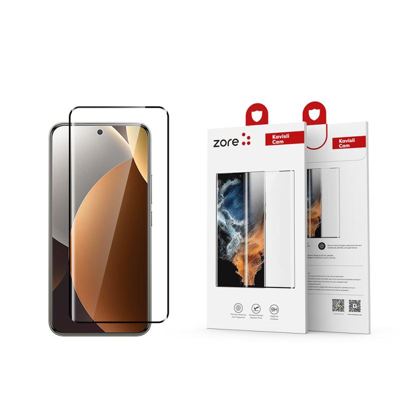 Xiaomi Redmi Note 15 Pro Plus Zore Full Adhesive Tempered Glass Screen Protector - 1