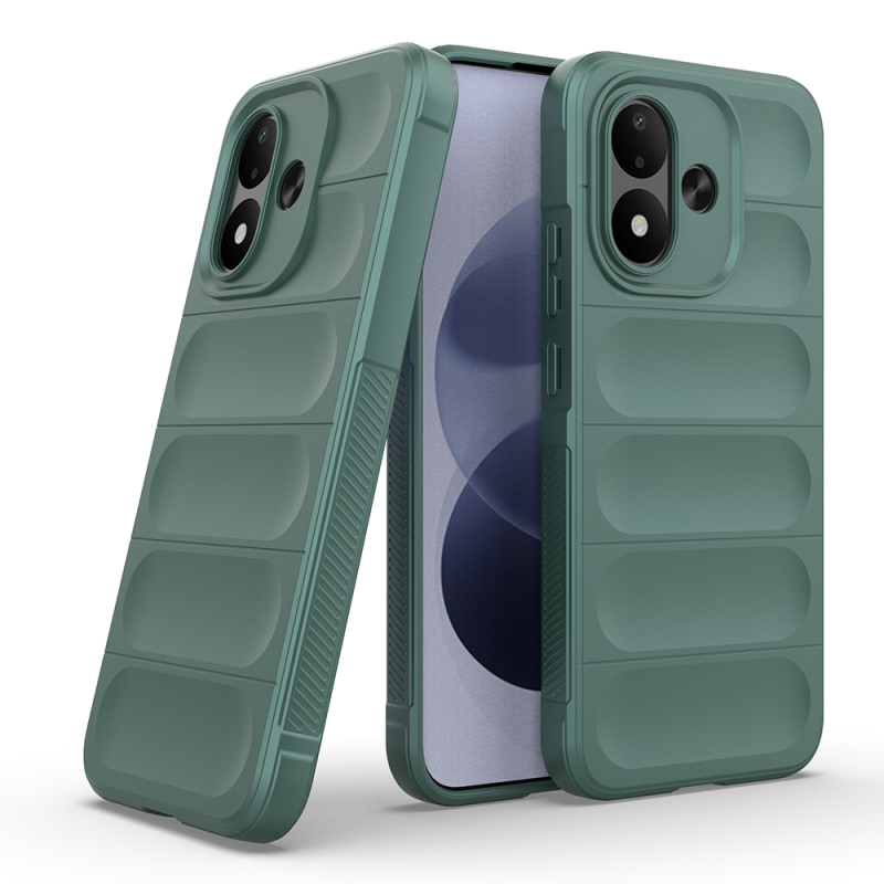 Xiaomi Redmi Note 17 Case Flexible TPU Hollow Back Design Zore Etnik Silicone Cover - 20