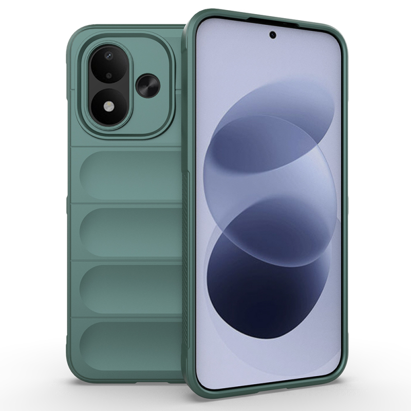 Xiaomi Redmi Note 17 Case Flexible TPU Hollow Back Design Zore Etnik Silicone Cover - 3