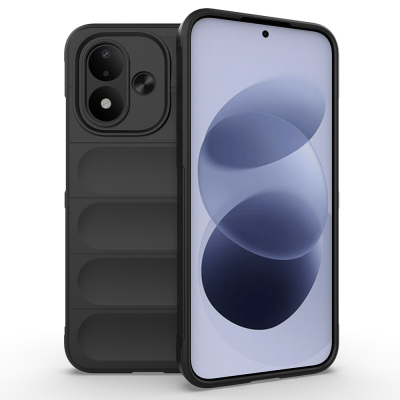 Xiaomi Redmi Note 17 Kılıf Esnek TPU Oyuklu Arka Yüzey Tasarımlı Zore Etnik Silikon Kapak - 1