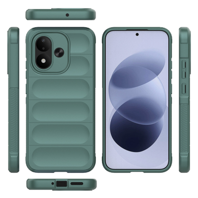 Xiaomi Redmi Note 17 Kılıf Esnek TPU Oyuklu Arka Yüzey Tasarımlı Zore Etnik Silikon Kapak - 23