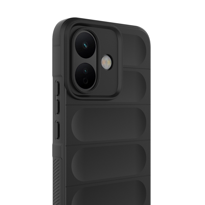 Xiaomi Redmi Note 17 Pro Kılıf Esnek TPU Oyuklu Arka Yüzey Tasarımlı Zore Etnik Silikon Kapak - 4