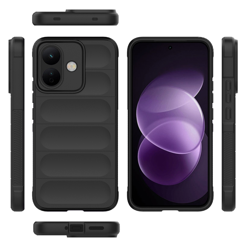 Xiaomi Redmi Note 17 Pro Kılıf Esnek TPU Oyuklu Arka Yüzey Tasarımlı Zore Etnik Silikon Kapak - 12