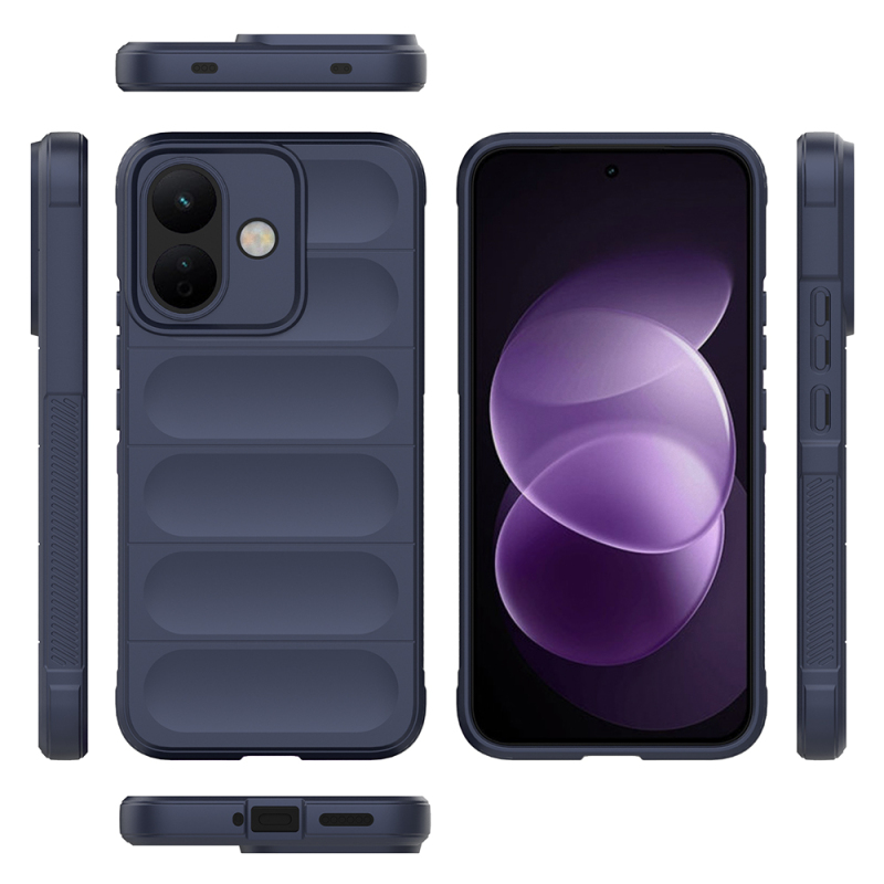 Xiaomi Redmi Note 17 Pro Kılıf Esnek TPU Oyuklu Arka Yüzey Tasarımlı Zore Etnik Silikon Kapak - 23